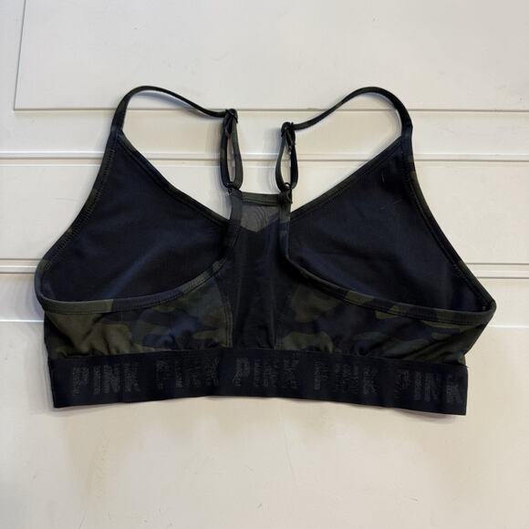 PINK Victoria Secrets Ultimate Womens Camouflage Sports Bra Size Small - Picture 2 of 3